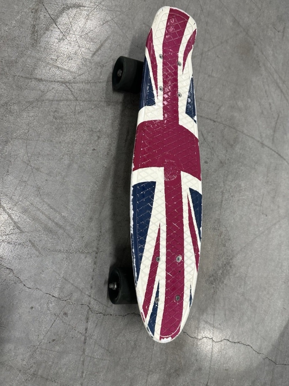 Frisky Skateboard Union Jack British Racing Green Wheels 22” Penny Board